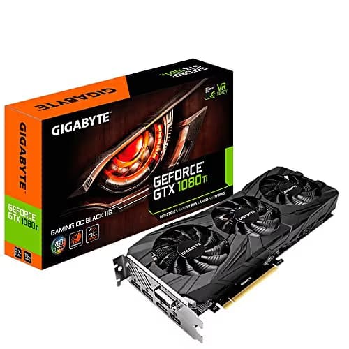 Gigabyte GeForce GTX 1080 Ti Black 11GB GDDR5X Black main image