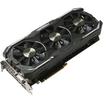 Zotac AMP GeForce GTX 1080 8GB GDDR5X Black main image