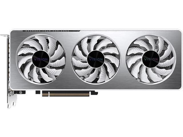 Gigabyte GeForce RTX 3060 VISION OC Rev 2.0 12GB GDDR6 Silver / Black image