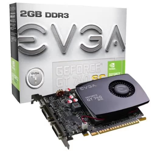 EVGA Superclocked GeForce GT 740 2 GB image