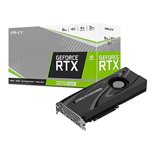 PNY Blower GeForce RTX 2070 SUPER 8GB GDDR6 Black image