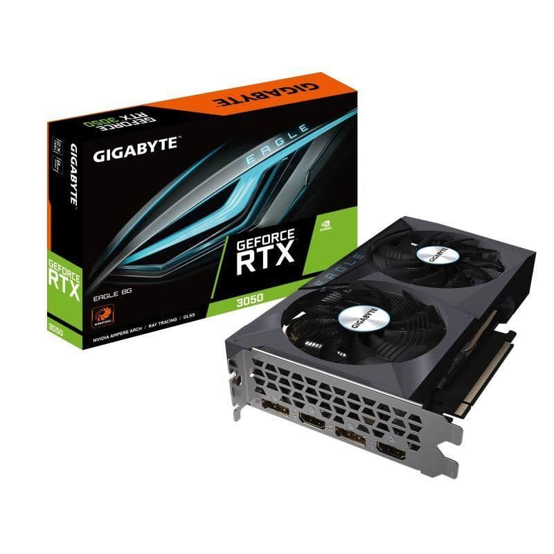 Gigabyte EAGLE GeForce RTX 3050 8GB GDDR6 Black main image