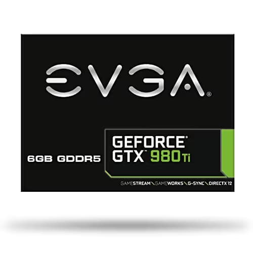 EVGA Black / Silver GeForce GTX 980 Ti 6GB GDDR5 image