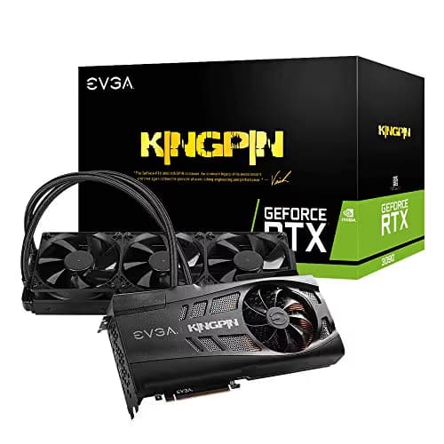 EVGA K|NGP|N HYBRID GAMING GeForce RTX 3090 24GB GDDR6X Black main image