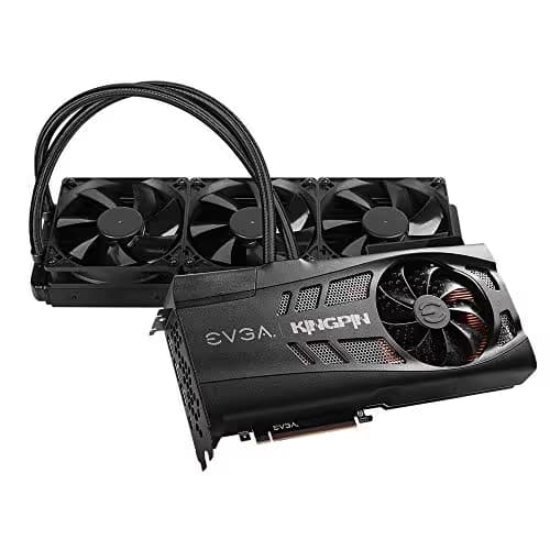 EVGA K|NGP|N HYBRID GAMING GeForce RTX 3090 24GB GDDR6X Black image