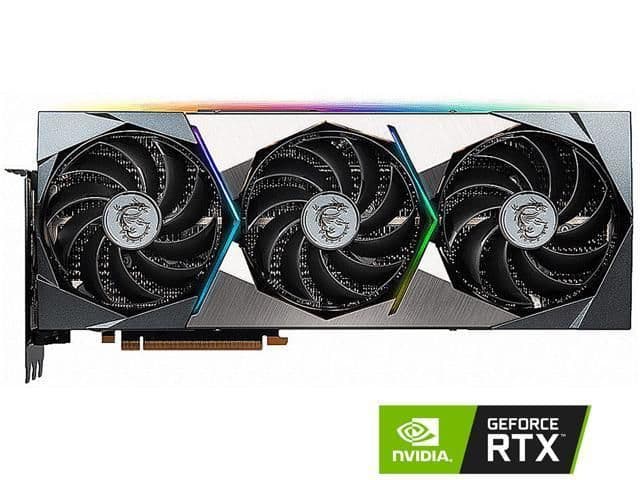 MSI SUPRIM GeForce RTX 3090 Ti 24GB GDDR6X Silver / Black main image