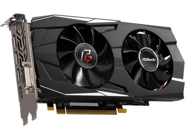 ASRock Phantom Gaming D Radeon RX 570 4GB GDDR5 Black image