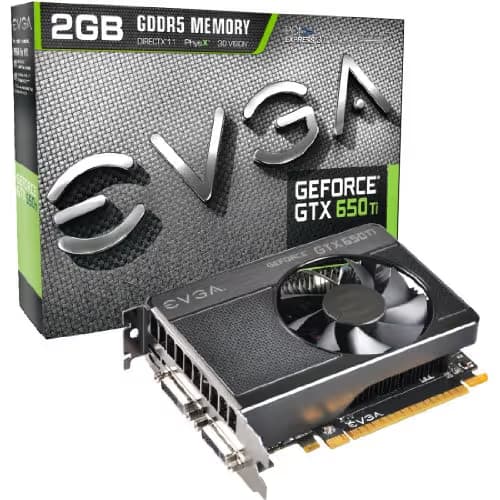 EVGA 02G-P4-3651-KR GeForce GTX 650 Ti 2 GB image
