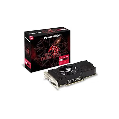 PowerColor AXRX 560 4GBD5-DHA Radeon RX 560 - 896 4GB GDDR5 Black image