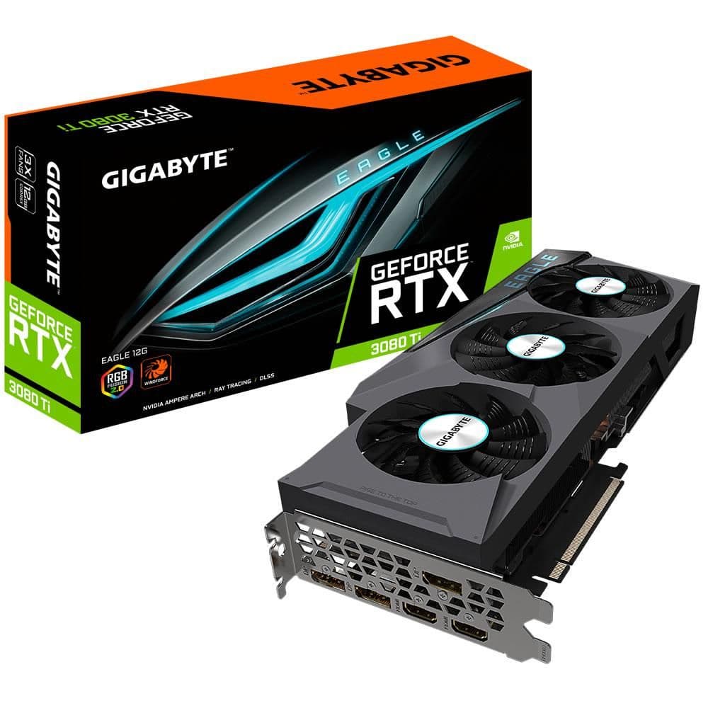 Gigabyte EAGLE GeForce RTX 3080 Ti 12GB GDDR6X Black image