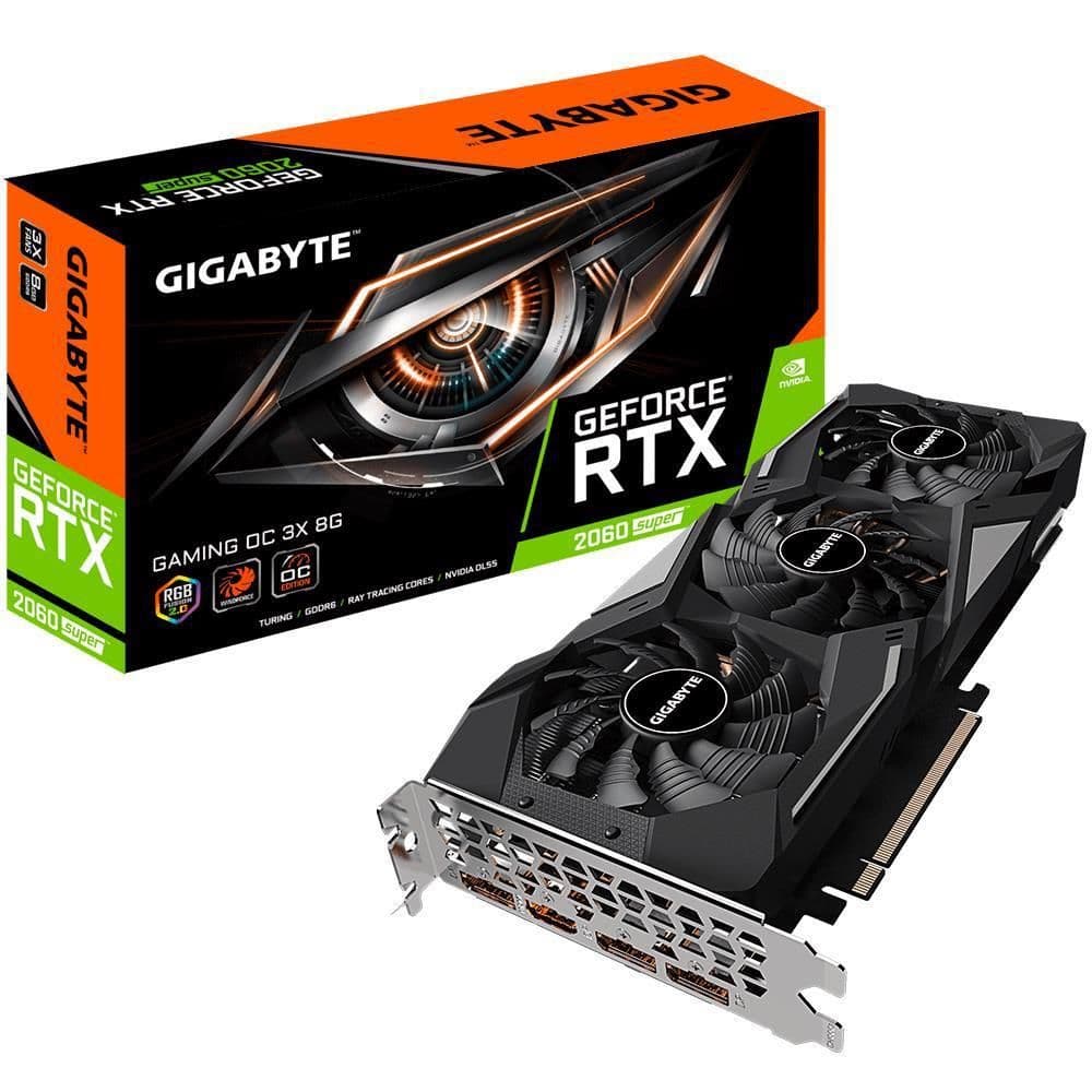Gigabyte GAMING OC 3X GeForce RTX 2060 SUPER 8GB GDDR6 Black image