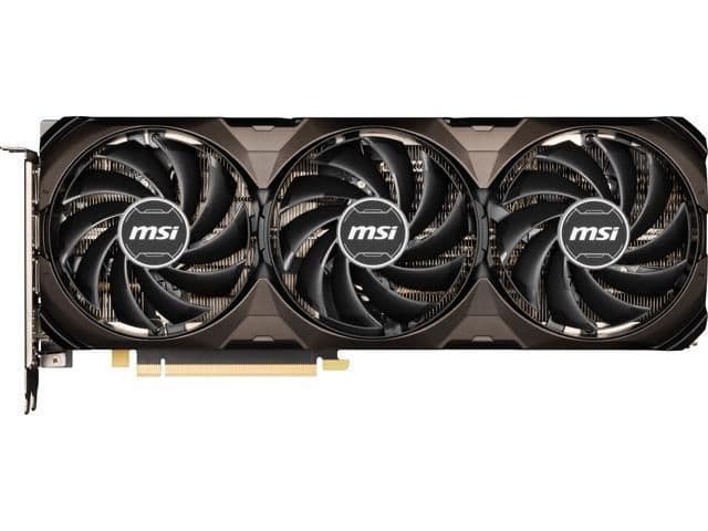 MSI SHADOW 3X OC GeForce RTX 4070 Ti SUPER 16GB GDDR6X Black main image