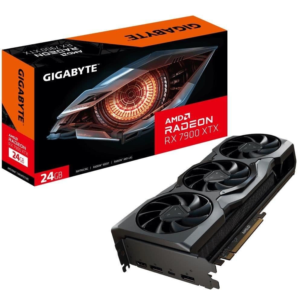 Gigabyte GV-R79XTX-24GC-B Radeon RX 7900 XTX 24GB GDDR6 Black main image