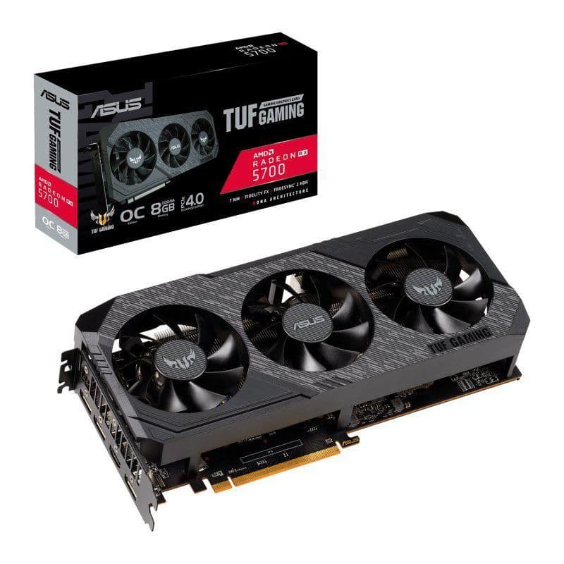 Asus TUF Gaming X3 OC Radeon RX 5700 8GB GDDR6 Black image