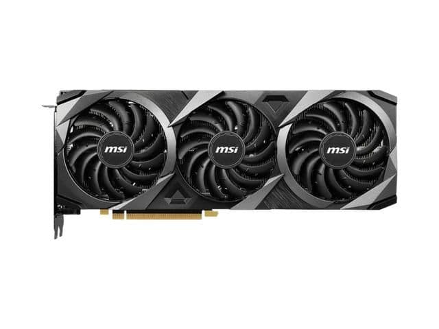 MSI GeForce RTX 3080 12GB LHR VENTUS 3X PLUS 12GB GDDR6X Black / Gray image