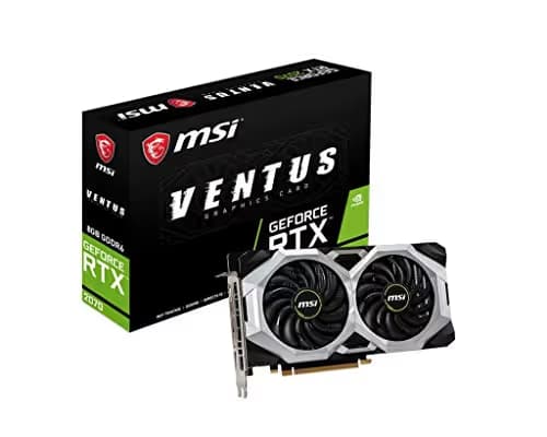MSI Ventus GeForce RTX 2070 8GB GDDR6 Silver / Black image