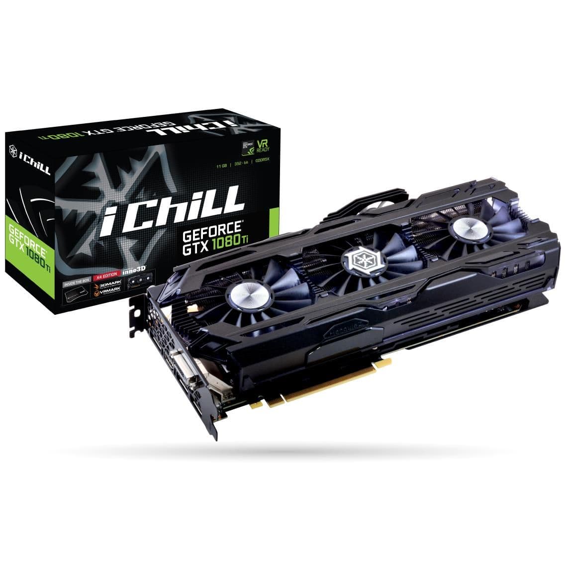 Inno3D iChill GeForce GTX 1080 Ti 11GB GDDR5X Black / Silver main image