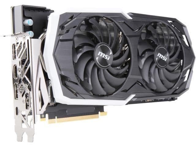 MSI ARMOR OCV1 GeForce RTX 2070 8GB GDDR6 Black / White image