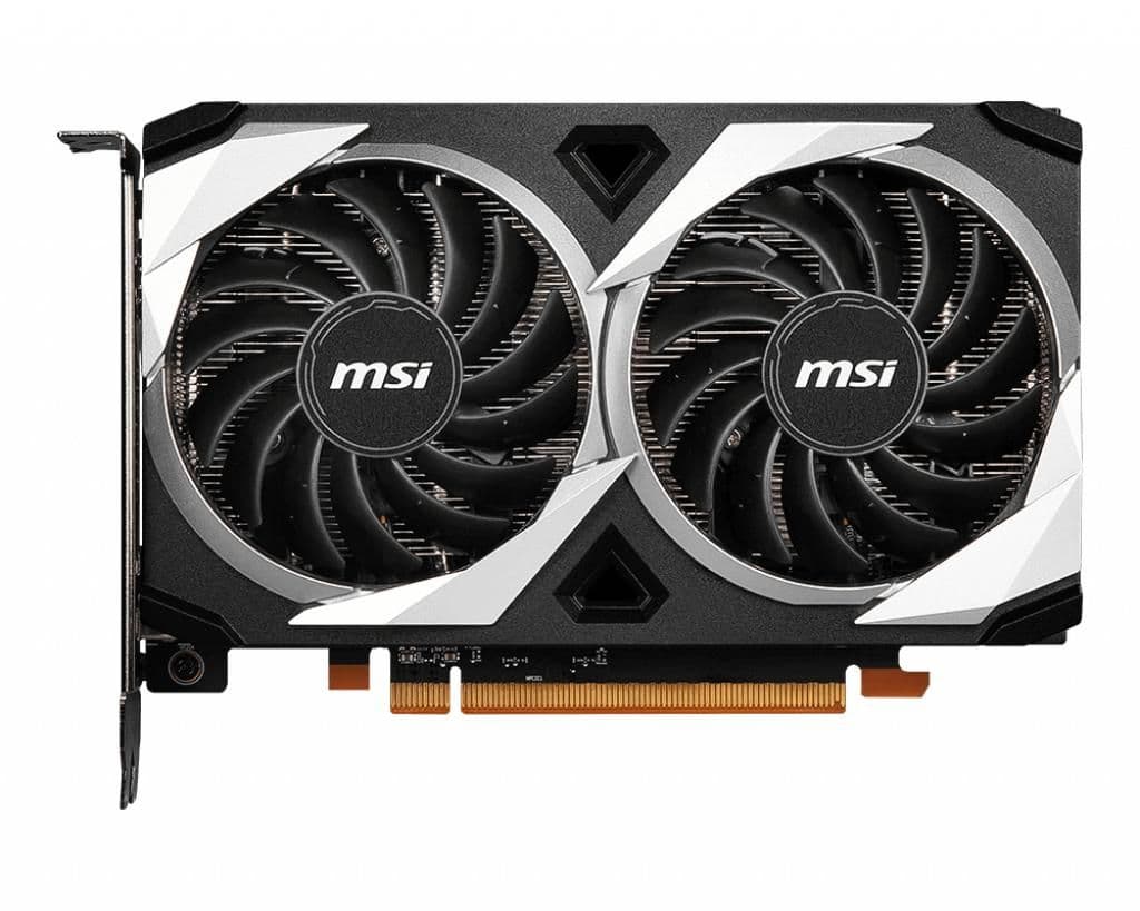 MSI MECH 2X Radeon RX 6500 XT 4GB GDDR6 Black / Silver main image