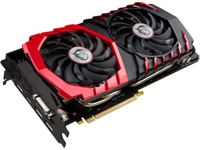 MSI GAMING GeForce GTX 1070 8GB GDDR5 Red / Black image