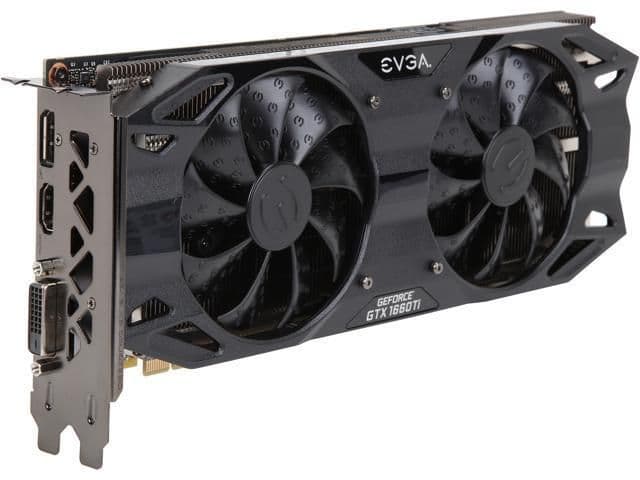 EVGA XC ULTRA BLACK GAMING GeForce GTX 1660 Ti 6GB GDDR6 Black image