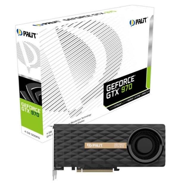 Palit GeForce GTX 970 Black / Gold 4GB GDDR5 Black / Gold image