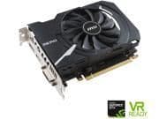 MSI GeForce GTX 1050 Ti AERO ITX 4GB GDDR5 Black / White image