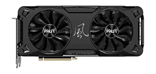 Palit JetStream GeForce RTX 3070 LHR 8GB GDDR6 Black / Silver main image