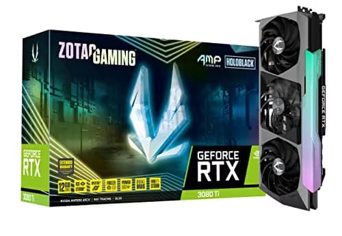 Zotac AMP Extreme Holo GeForce RTX 3080 Ti 12GB GDDR6X Black image