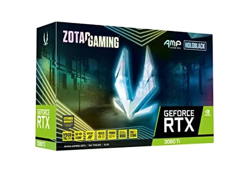 Zotac AMP Extreme Holo GeForce RTX 3080 Ti 12GB GDDR6X Black image