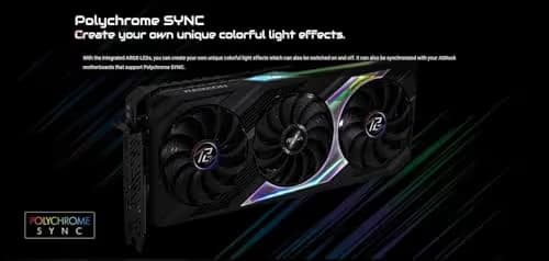 ASRock Phantom Gaming OC Radeon RX 7700 XT 12GB GDDR6 Black image