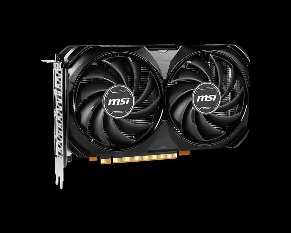 MSI VENTUS 2X GeForce RTX 4060 8GB GDDR6 Black image