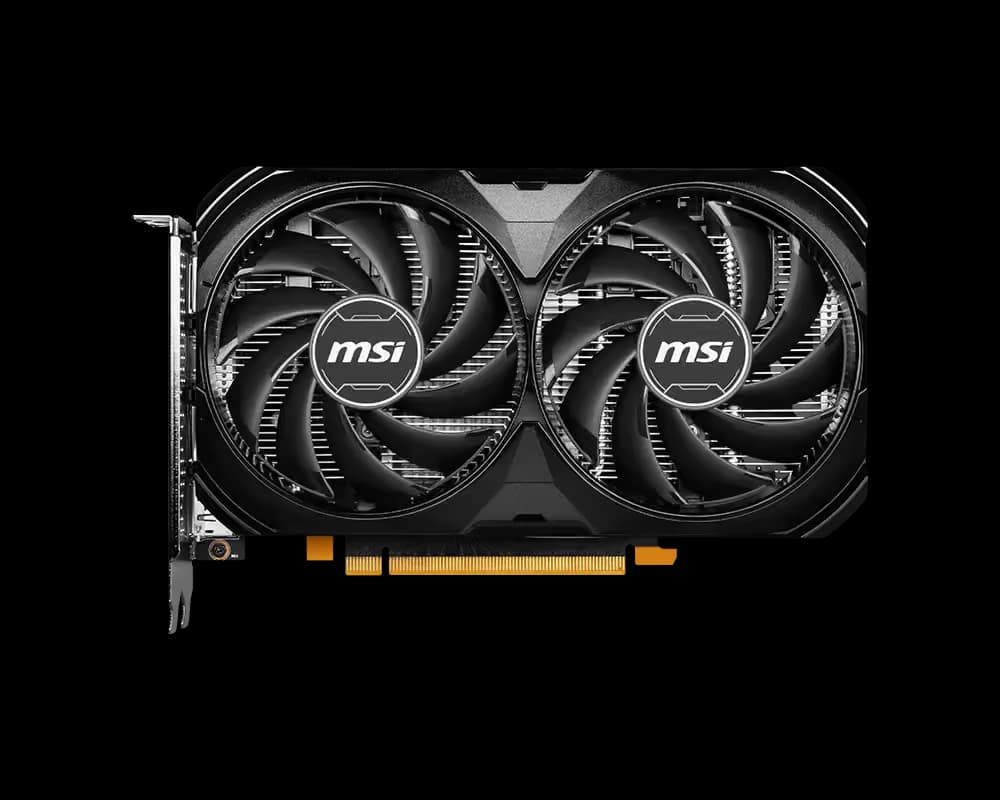 MSI VENTUS 2X GeForce RTX 4060 8GB GDDR6 Black image