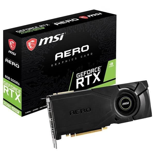 MSI AERO GeForce RTX 2080 SUPER 8GB GDDR6 Black image