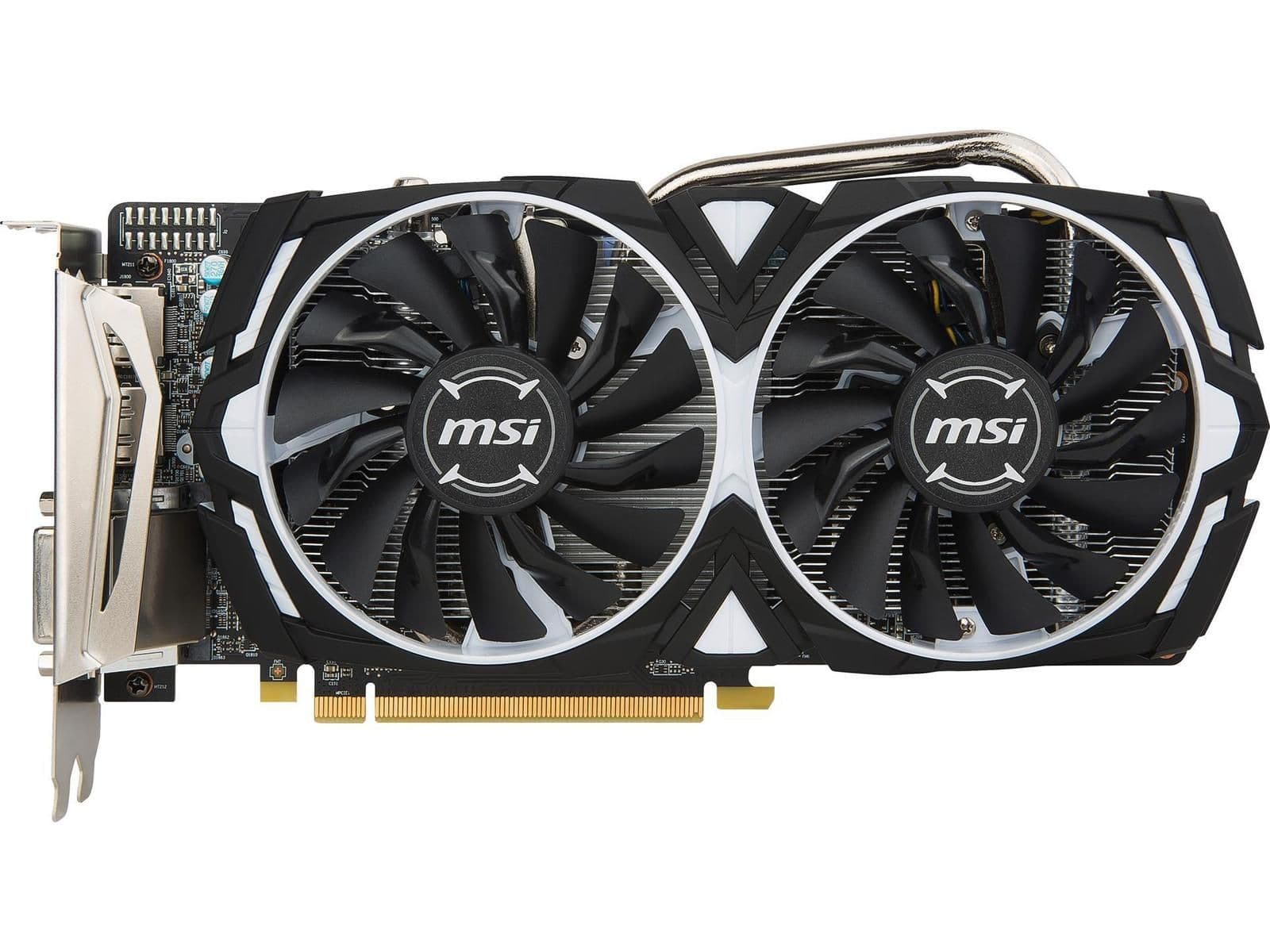 MSI ARMOR Radeon RX 570 8GB GDDR5 Black / White main image