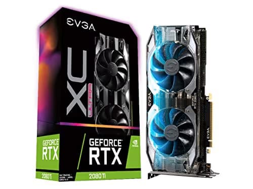 EVGA XC ULTRA GAMING GeForce RTX 2080 Ti 11GB GDDR6 Black / Clear image