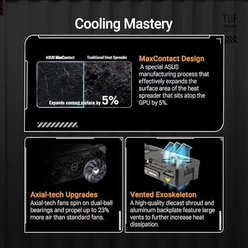 Asus TUF GAMING OC GeForce RTX 5070 Ti 16GB GDDR7  image