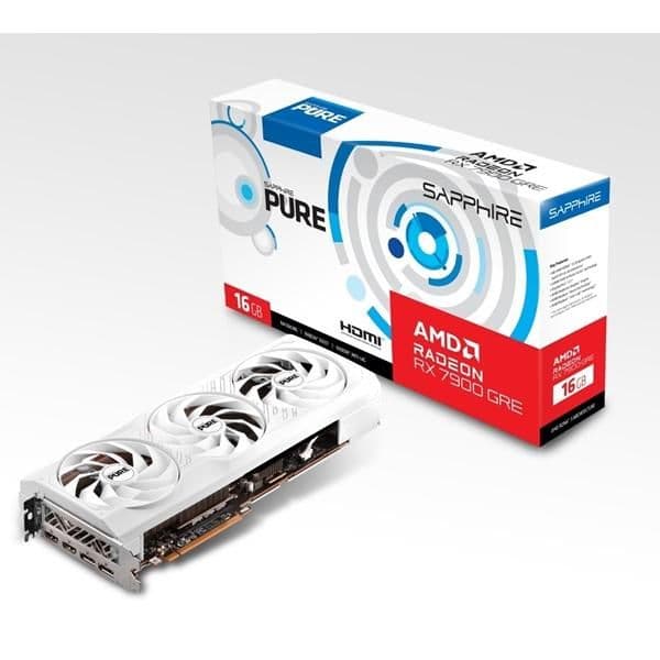 Sapphire PURE Radeon RX 7900 GRE 16GB GDDR6 White main image