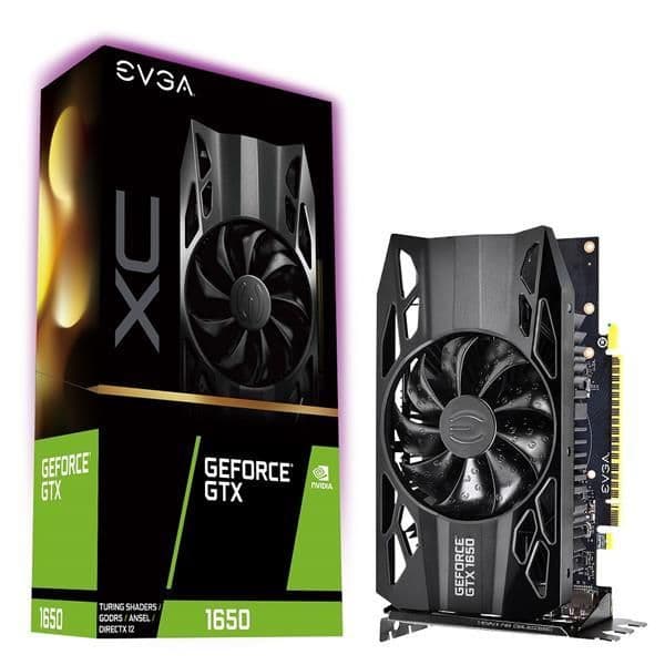 EVGA XC GAMING GeForce GTX 1650 G5 4GB GDDR5 Black image