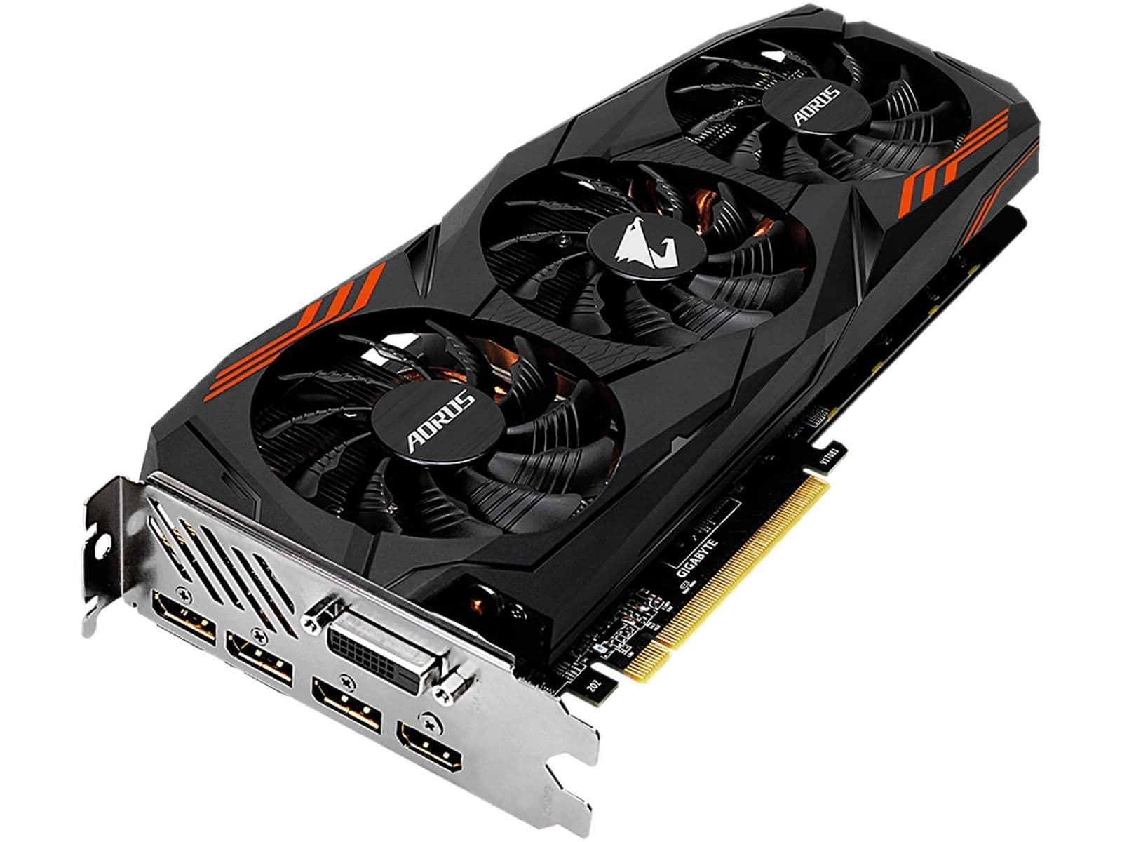 Gigabyte GeForce GTX 1070 Ti AORUS 8GB GDDR5 Black / Orange main image