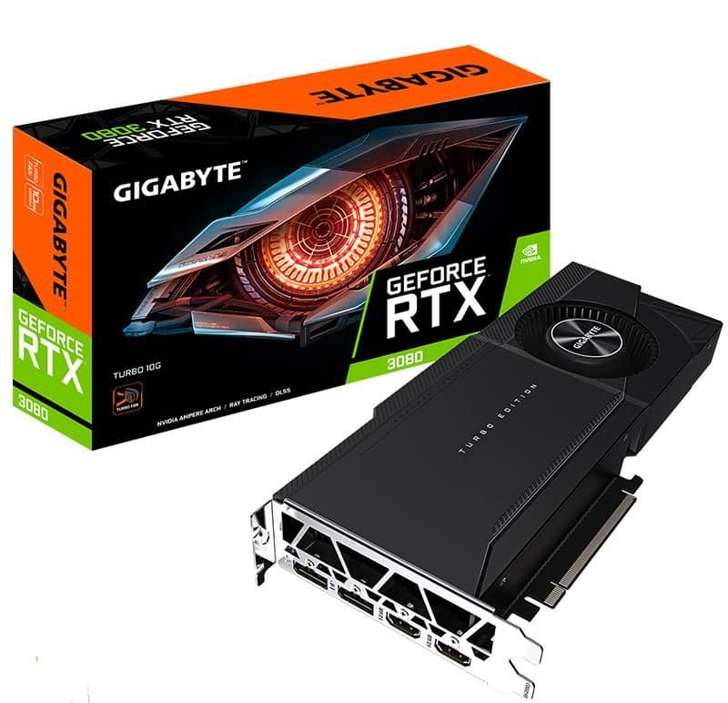 Gigabyte TURBO GeForce RTX 3080 10GB 10 GB image