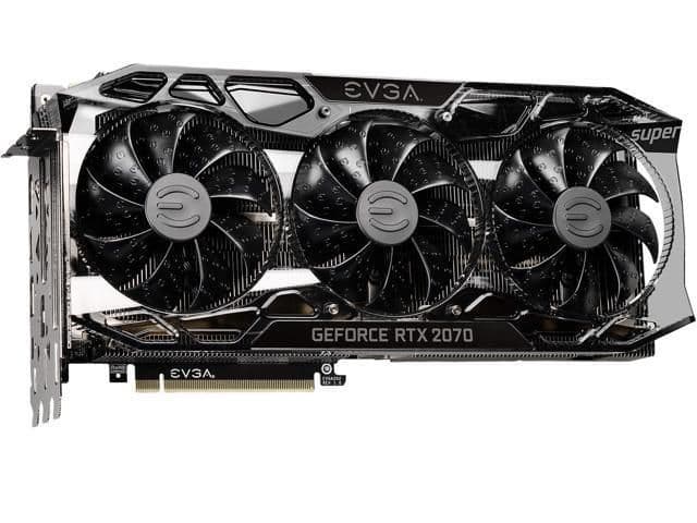 EVGA FTW3 GAMING GeForce RTX 2070 SUPER 8GB GDDR6 Black image