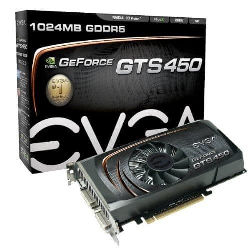 EVGA 01G-P3-1450-TR GeForce GTS 450 1 GB main image