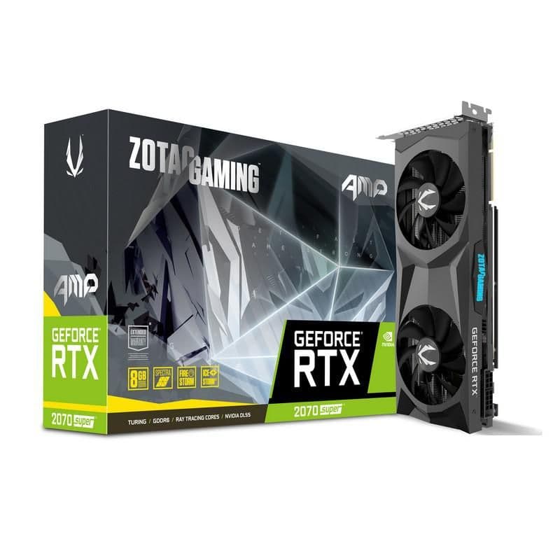 Zotac GAMING AMP GeForce RTX 2070 SUPER 8GB GDDR6 Black image