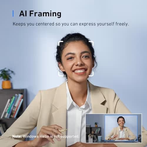 Anker AnkerWork C310 4K 1080p Webcam image