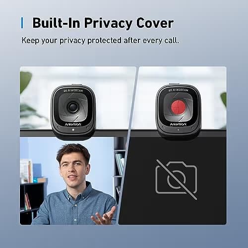 Anker AnkerWork C310 4K 1080p Webcam image