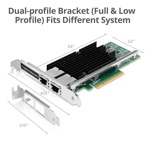 SIIG LB-GE0311-S1 2 x 10 Gb/s Ethernet PCIe x8 image