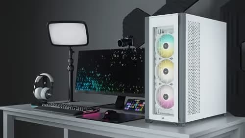 Corsair iCUE 7000X RGB ATX Full Tower White Tempered Glass image
