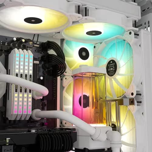 Corsair iCUE 7000X RGB ATX Full Tower White Tempered Glass image