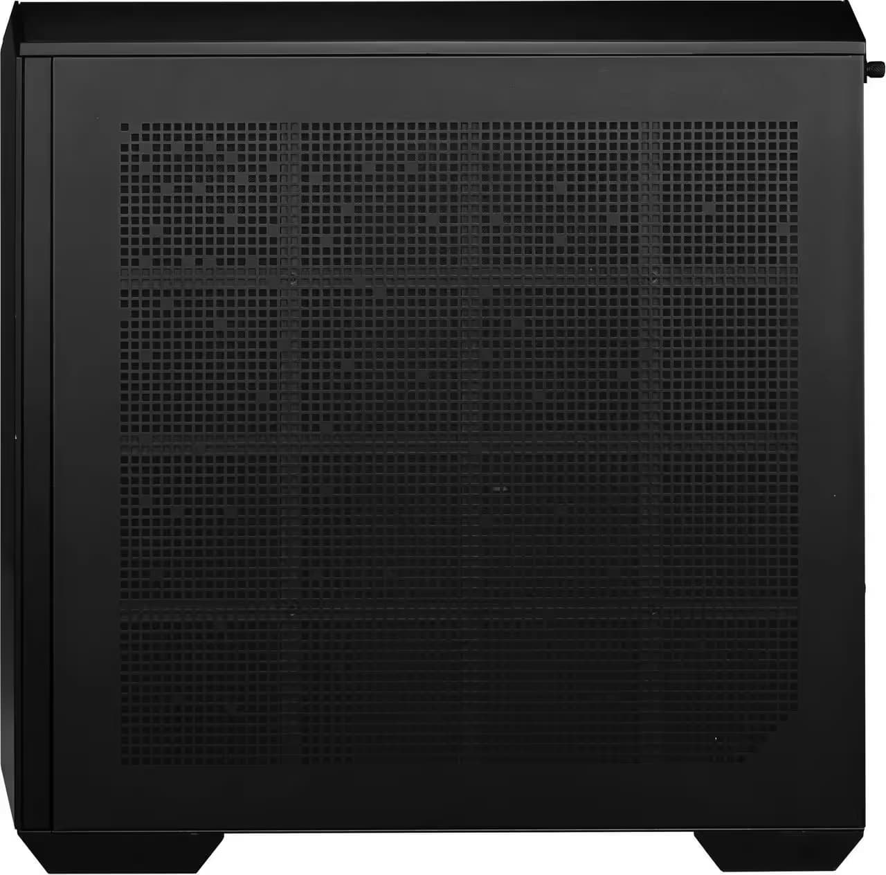 MSI MAG PANO 100L PZ ATX Mid Tower Black Tempered Glass Side Panel image